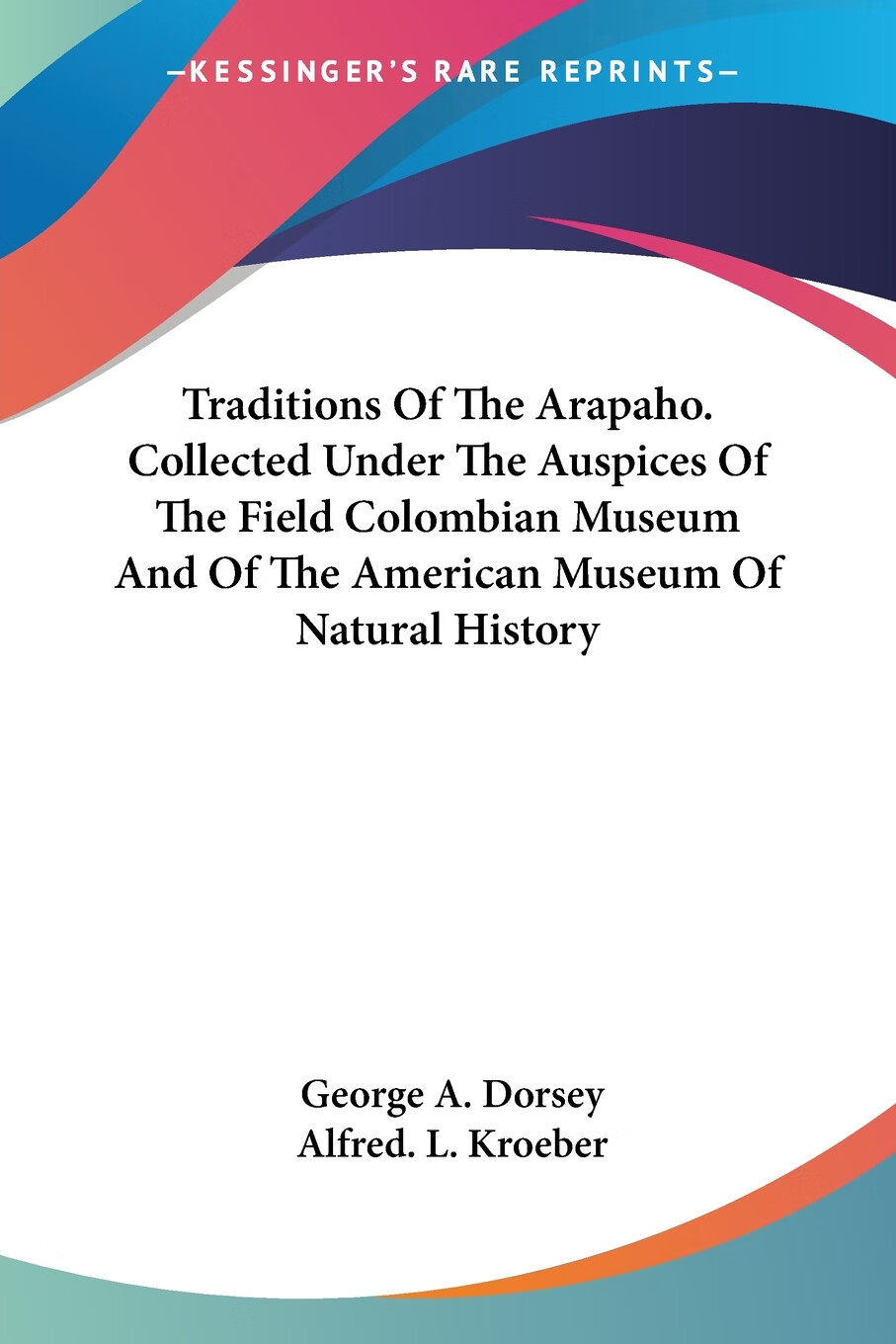 collected under the auspices of the field colombian museum and