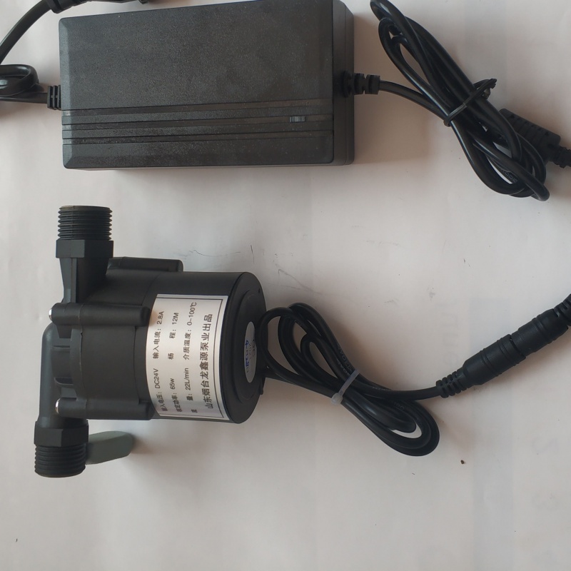 定制适用(厂家直供)太阳能专用热水增压泵直流24v12米15米杨程耐 12米