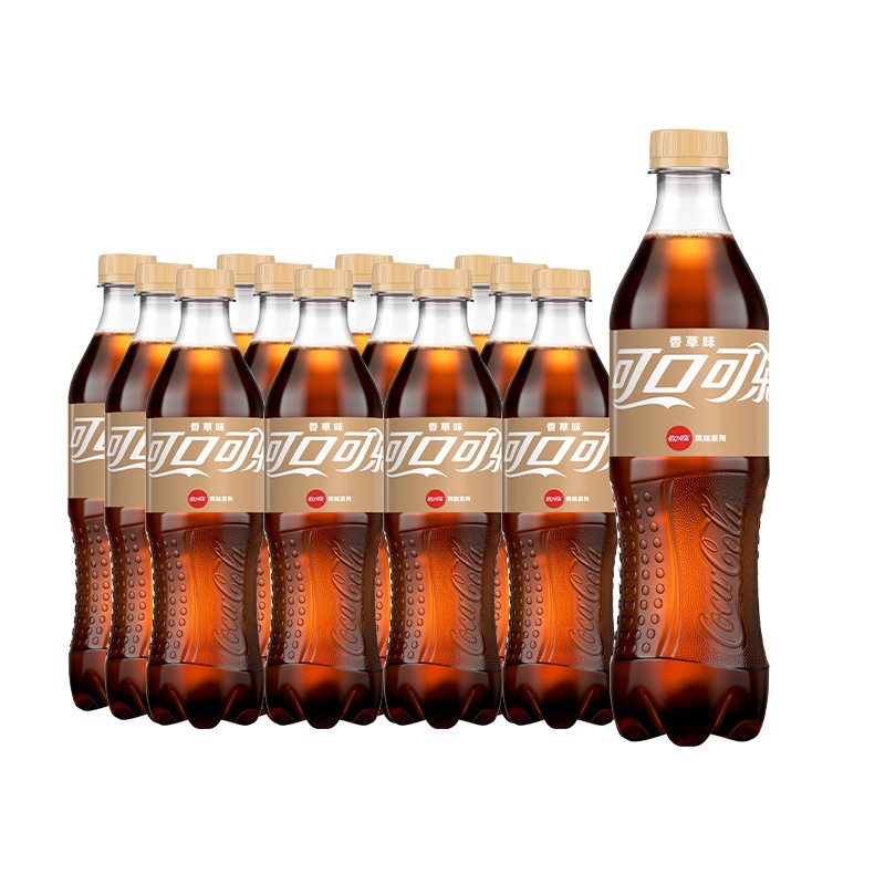 可口可乐(coca-cola) 可口可乐 coca-cola 香草味可乐 汽水 500ml*12