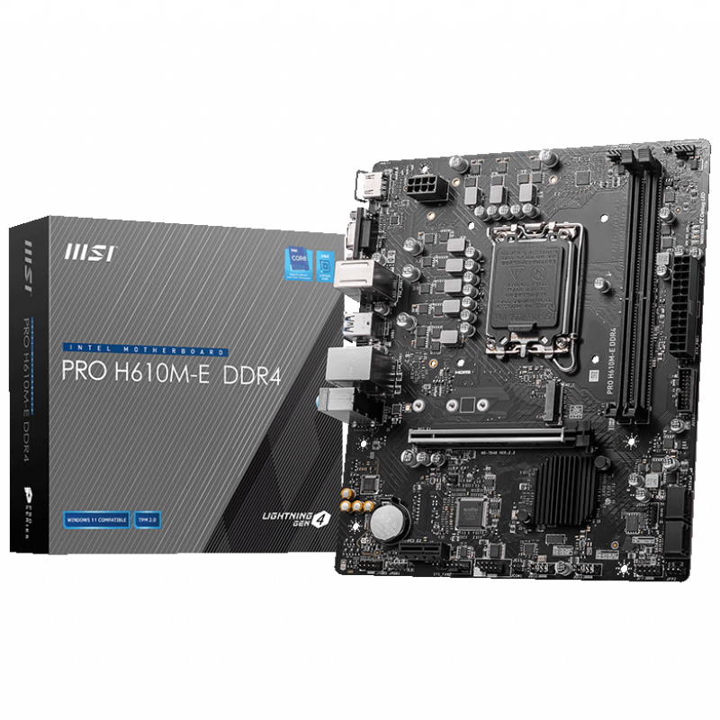开箱体验微星（MSI）微星H610电脑主板怎么样？使用两个月经验分享