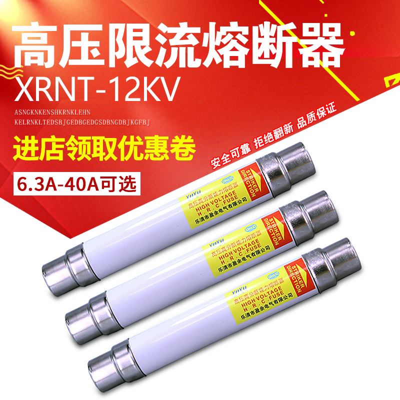 高压限流熔断器SDLAJ-12KV  XRNT-10KV 6.3A-40A高分段能力熔断器 20A