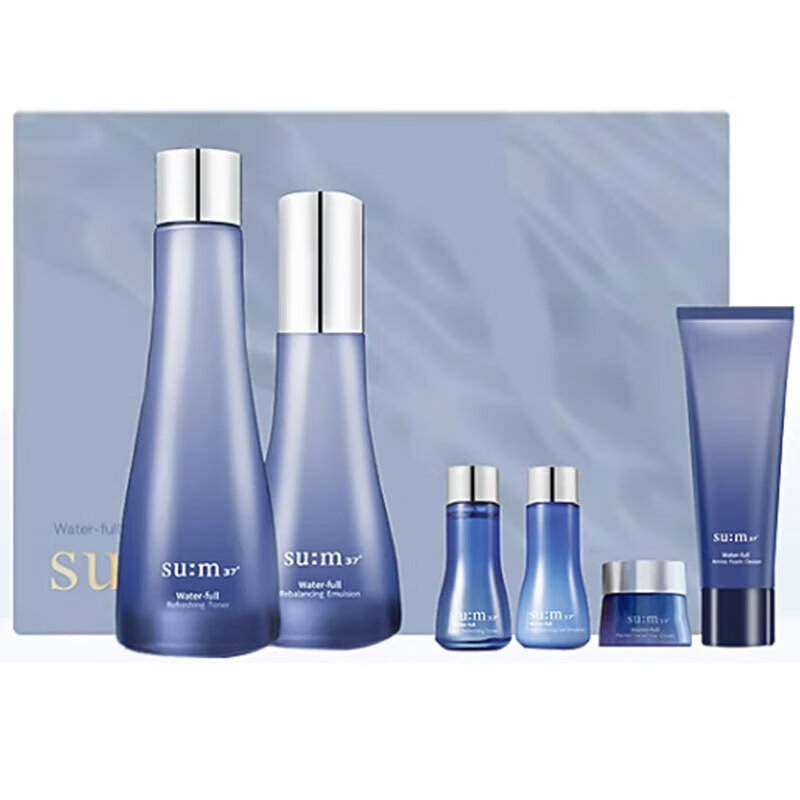 苏秘37°(su:m37°)苏秘37套装呼吸惊喜水分水乳霜时光能量套盒女护肤