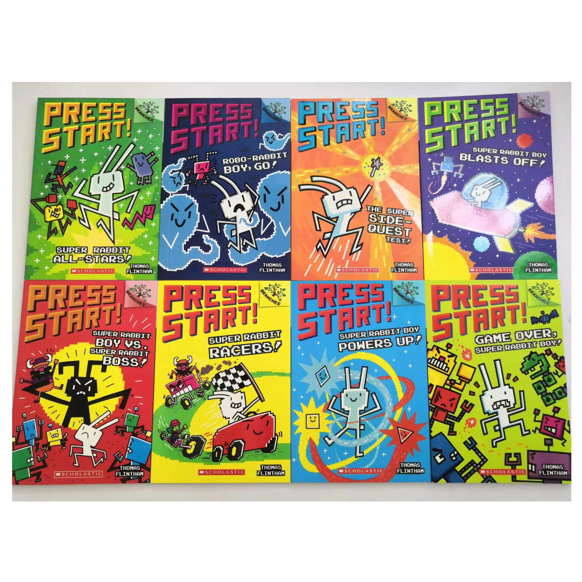 press start 方块兔8册不能点读有音频