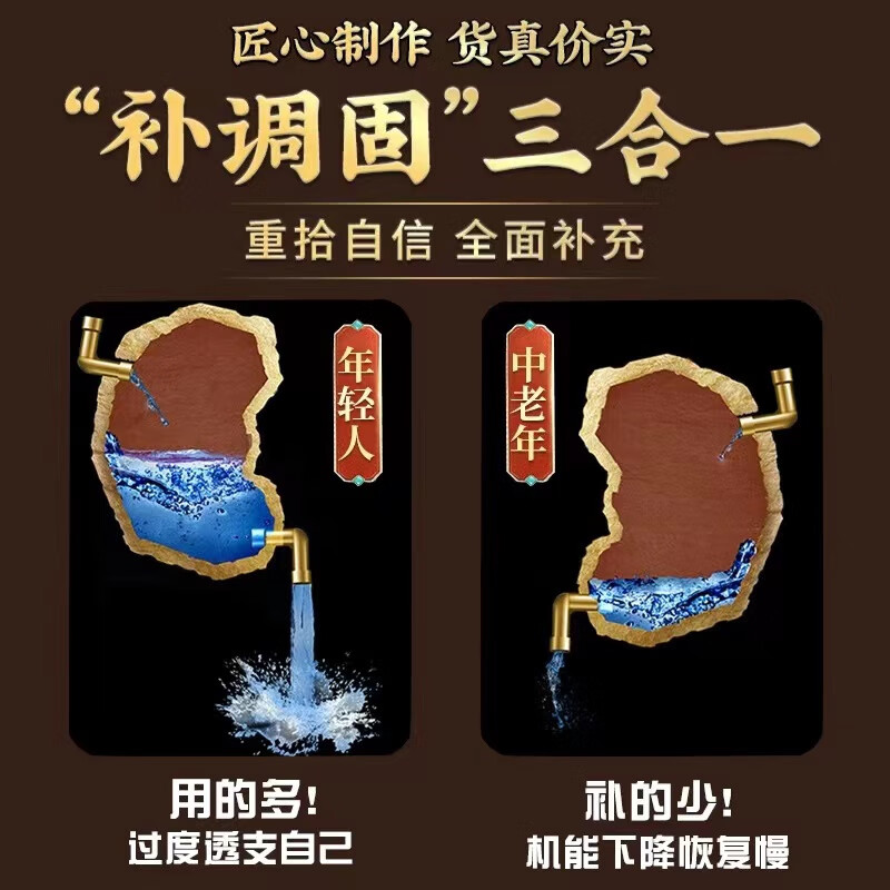 同仁堂（TRT）倪海厦八大金刚泡酒药材劲酒原材料巴戟天肉苁蓉锁阳淫羊藿 四大金刚泡酒料（泡20斤酒）