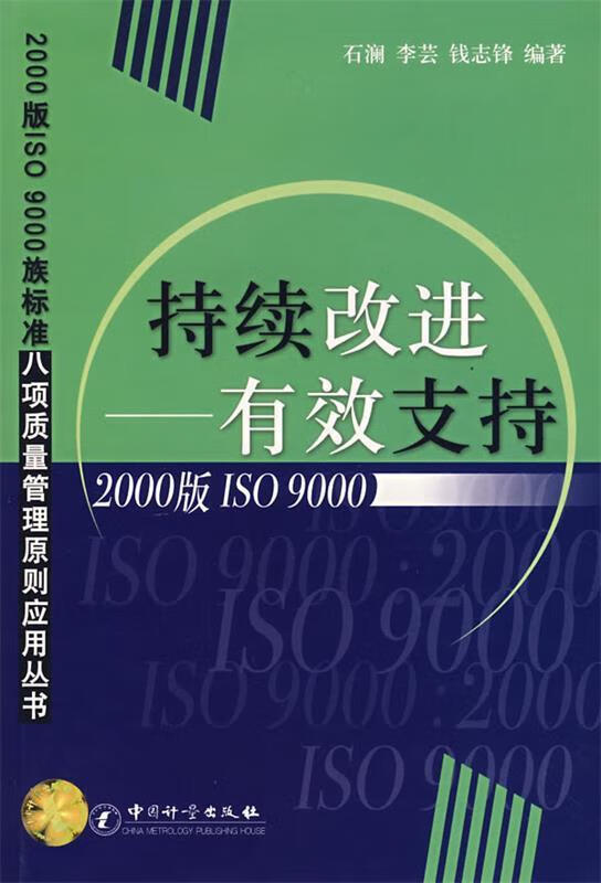 持续改进—有效支持 石澜,李芸,钱志锋 编著【正版】