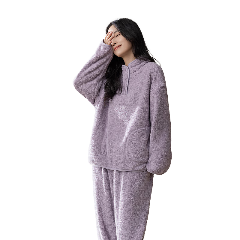 ���ڲ�����è�ˡ�ҡ���ޱ�ů��Ůʿ˯��Ů�ﶬ˯�����мҾӷ����⴩��װ25����Ʒ 116.1Ԫ(������)