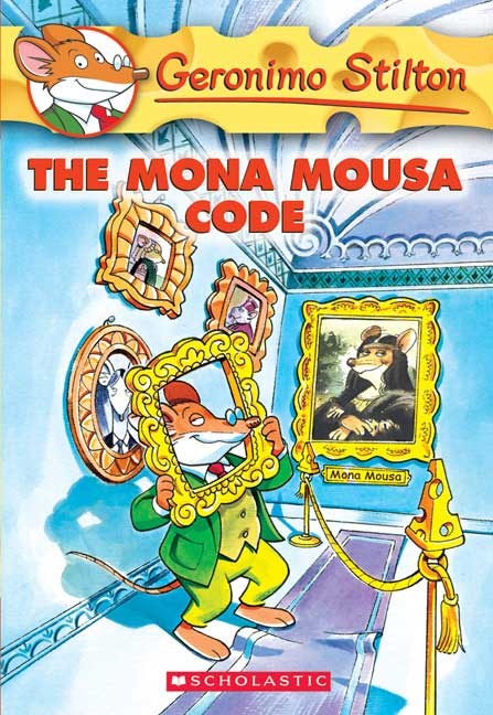 Geronimo Stilton #15: The Mona Mousa Code 老鼠记者系列15：蒙娜丽鼠 进口故事书