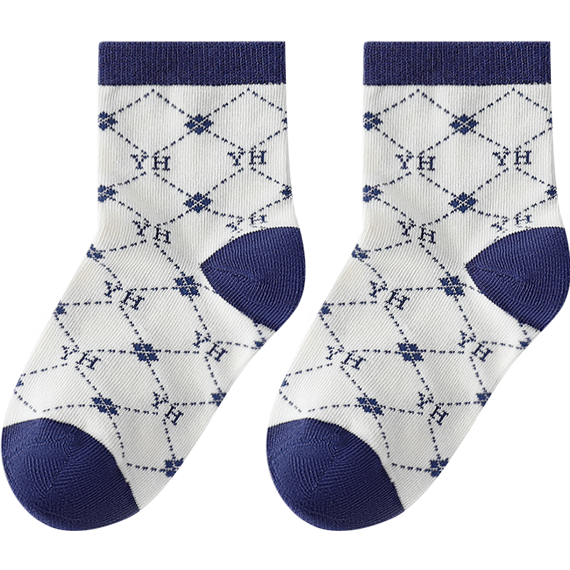 Ӣ�� YEEHOO ��ͯ���� 5˫װ 9-12�� L�� �ų�20-22cm ����ѧԺ�� 7A������ĥϴ 39Ԫ(����ȯ)