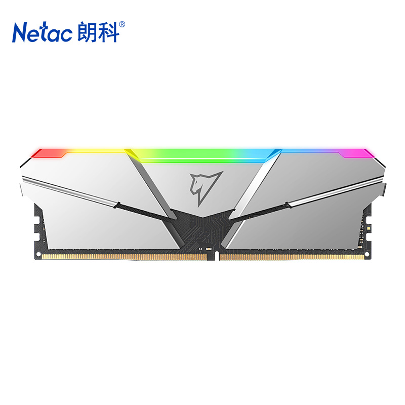 朗科（Netac）16GB(8Gx2)套装 DDR4 3600频率台式机内存条 绝影系列RGB灯条(C16)长鑫A-die颗粒