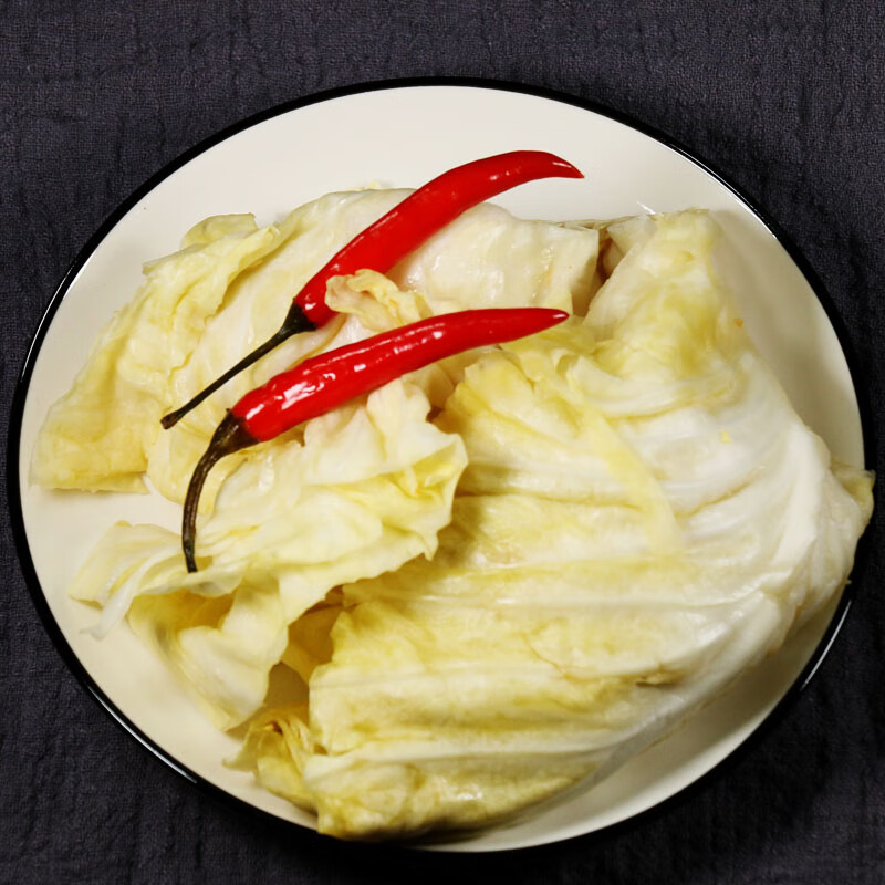 铛铛食代四川正宗老坛泡包菜腌跳农家母水泡莲花白酸菜新疆炒米粉牛油