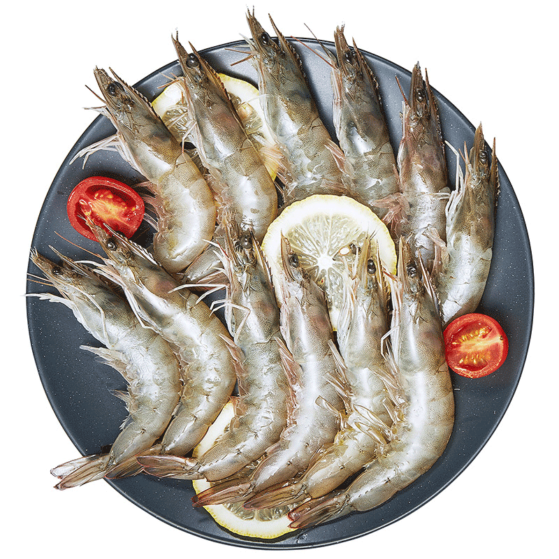九善食 秘鲁冷冻大虾（净重无冰）1.4kg/盒 生鲜虾类对虾白虾 海鲜水产 40/50规格17cm左右
