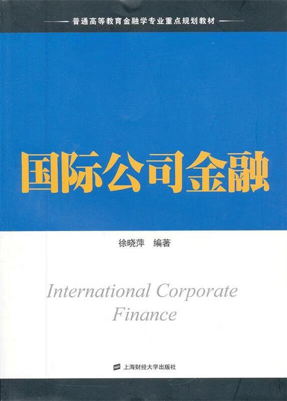 国际公司金融