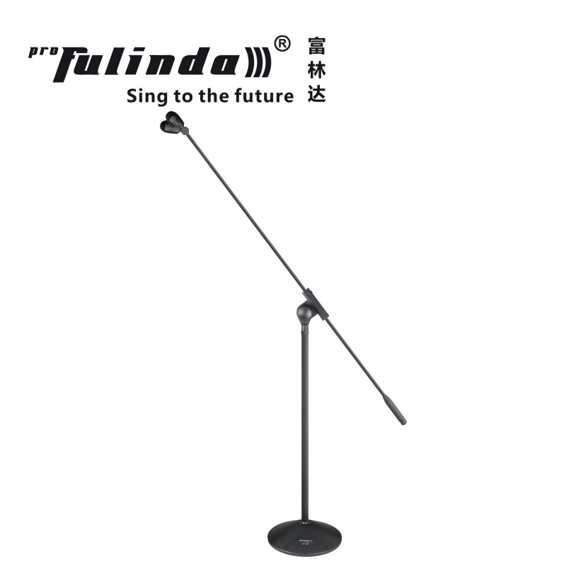 富林达(profulinda) lg-628立杆式演讲话筒,立式话筒麦克风大合唱双杆
