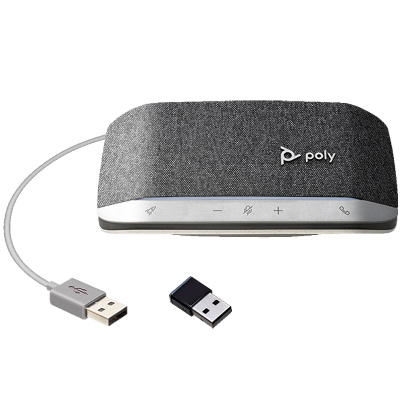 缤特力（PLANTRONICS）Poly SYNC20+视频会议全向麦克风 无线蓝牙桌面会议扬声器 （适合20㎡左右会议室）