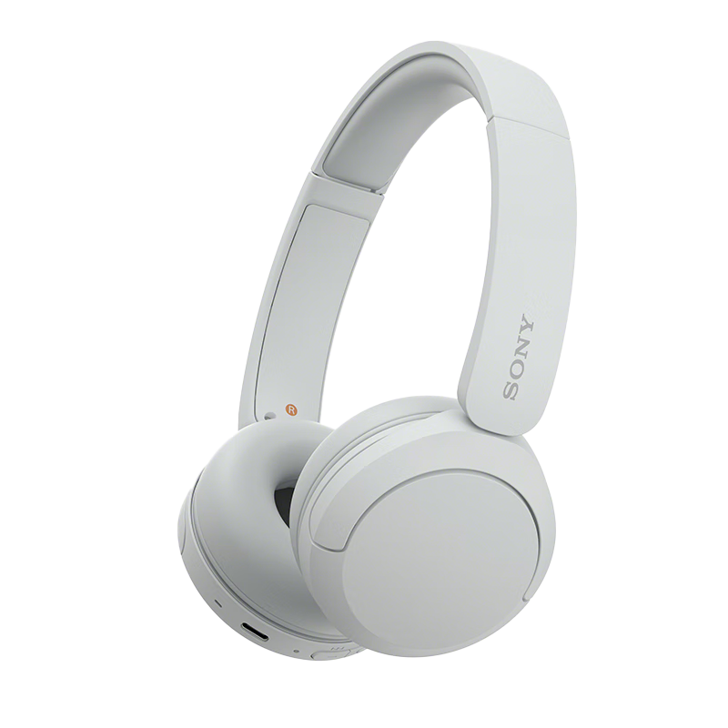 限地区、plus:索尼（SONY）WH-CH520 舒适高效无线头戴式蓝牙耳机 舒适佩戴 音乐耳机 白色