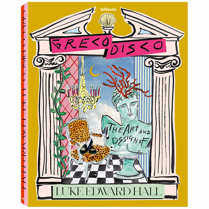 【预售】Greco Disco卢克爱德华霍尔作品集 希腊迪斯科 英文原版图书籍英文原版插画绘画艺术善本图书