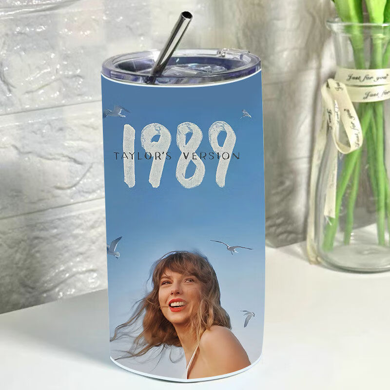 汇通taylor swift周边水杯泰勒斯威夫特杯子吸管杯霉霉高颜值新款咖啡