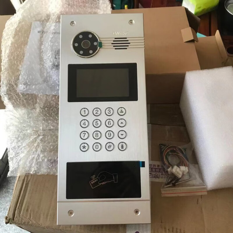 dnake狄耐克楼宇对讲可视ab-902d-a9中文彩色单元门主机 902-a9(id