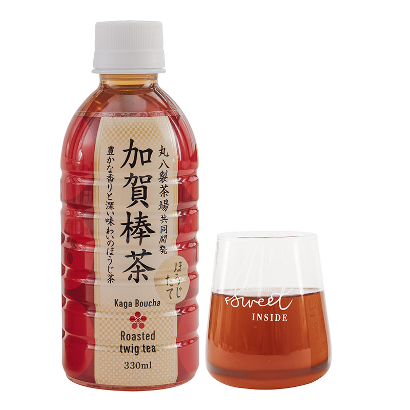 福井盛田日本进口饮料 福井盛田 加贺棒茶焙茶330ml 休闲下午茶聚会