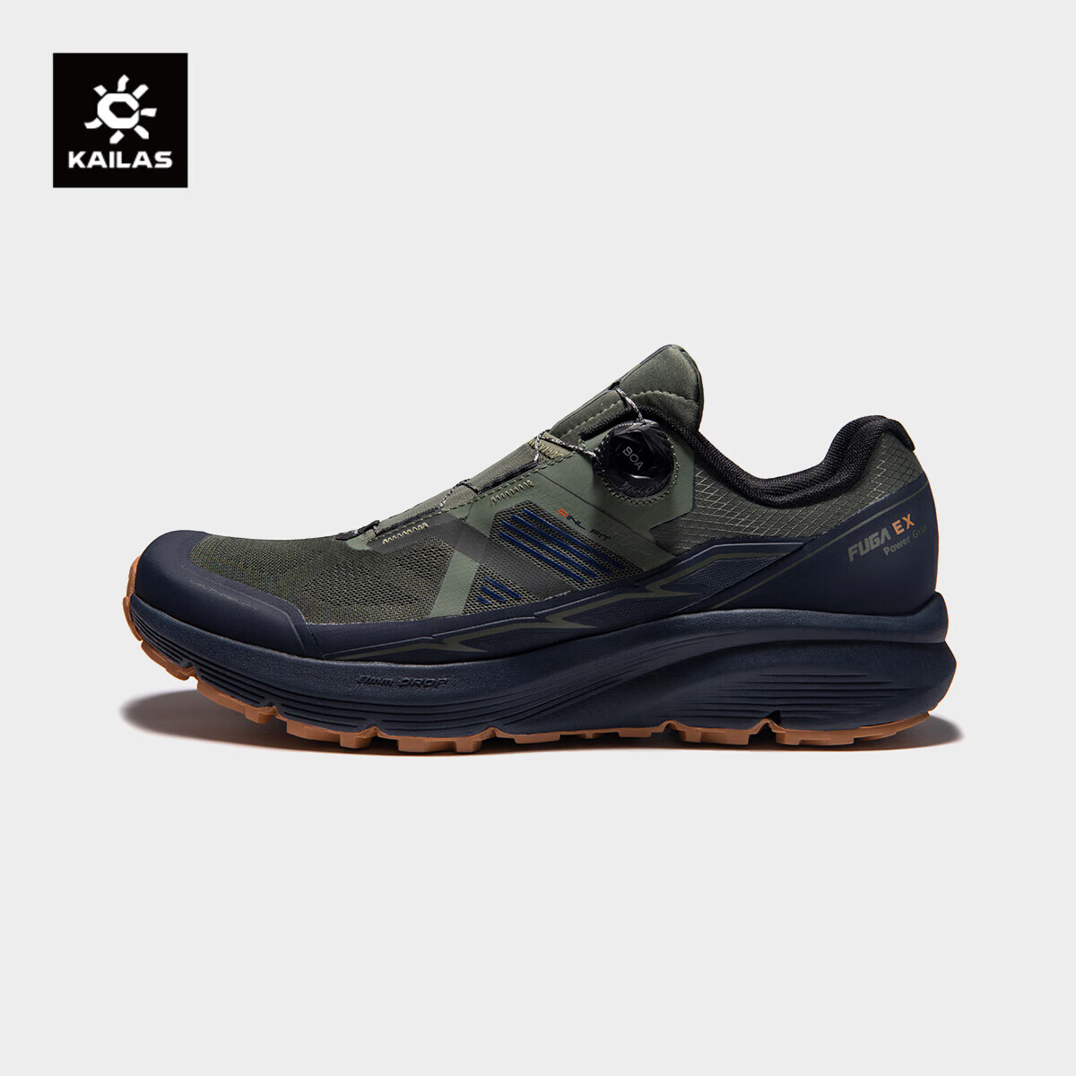 kailas凯乐石fuga ex boa越野跑山鞋耐磨透气弹力户外运动徒步鞋男