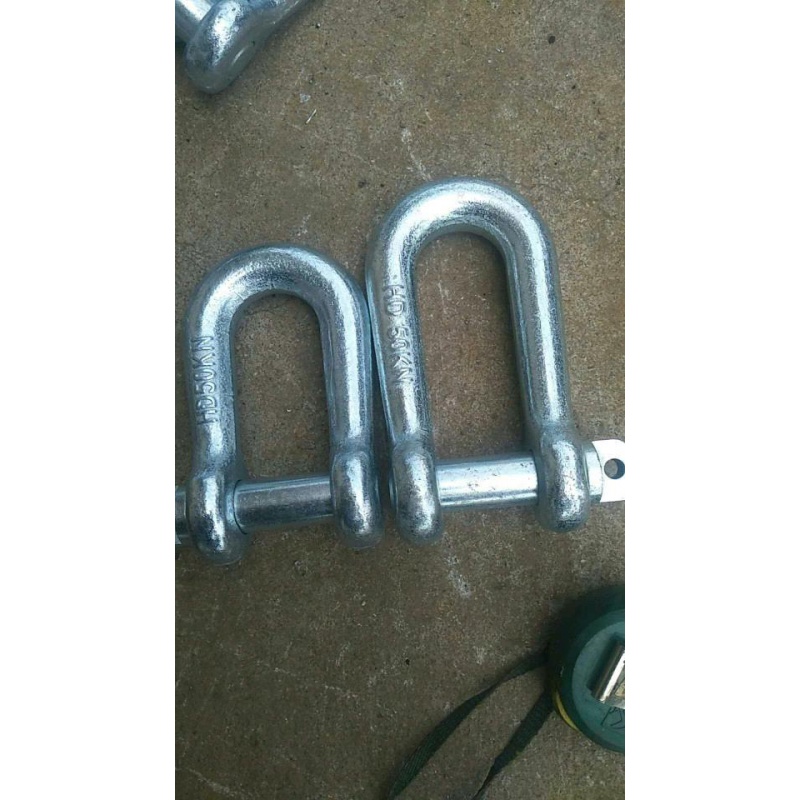 扑哩扑剌电力高强度卸扣u型环电力卸扣卡环 3吨 30kn