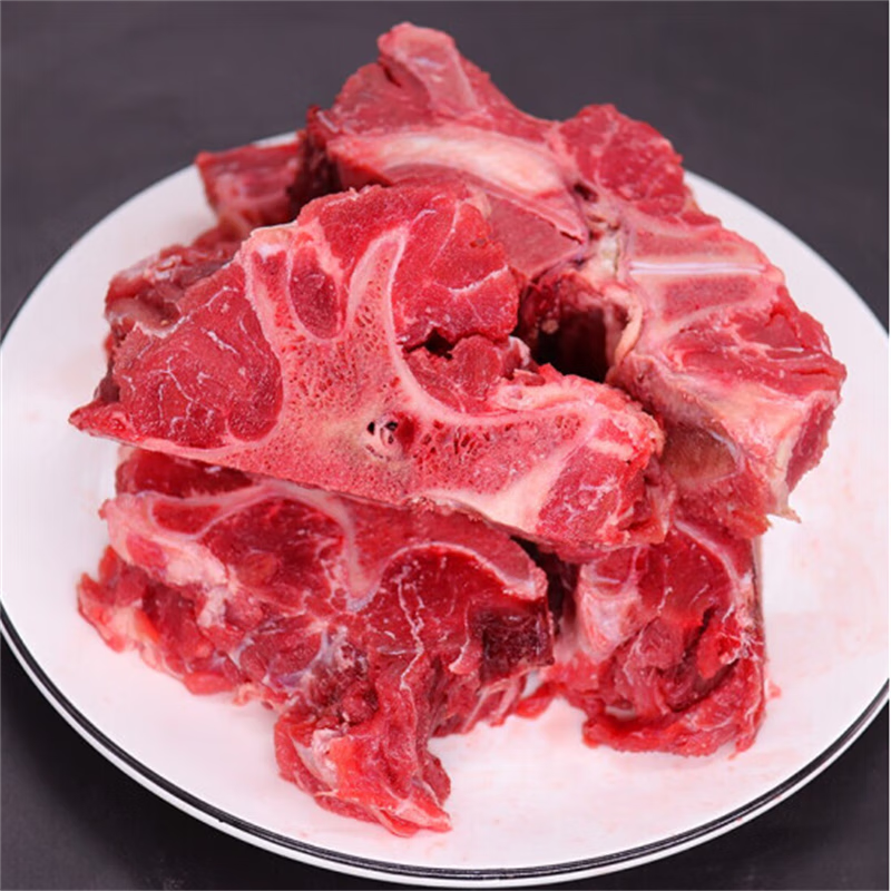 咏华春新鲜黄牛大骨牛脊骨生鲜牛肉骨头 2斤装