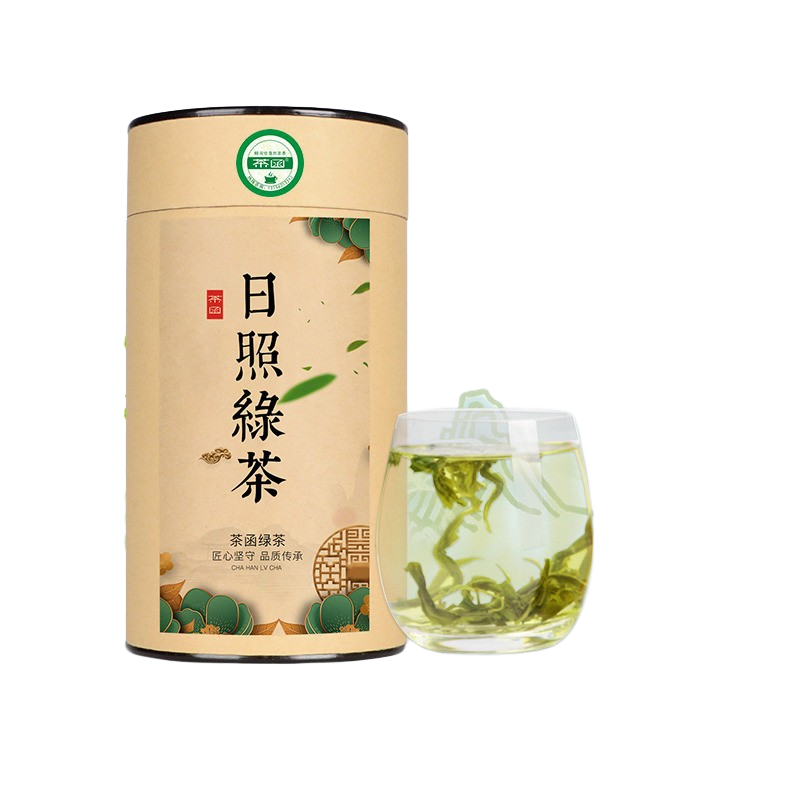 茶函2025新茶日照綠茶500g早春濃香型春茶葉卷曲山東日照特產(chǎn)手工