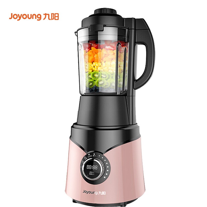 九阳（Joyoung） 加热破壁 保温辅食家用 多功能豆浆机 冷热搅拌 榨汁机JYL-Y12H 粉色