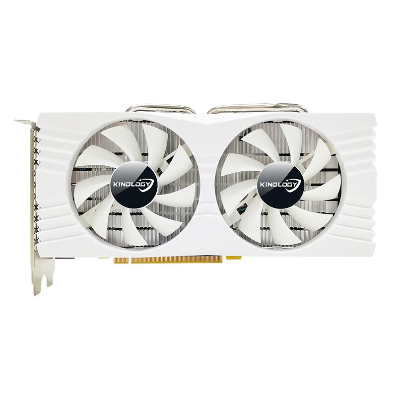 卡诺基 rx580 8g 2048sp ddr5 吃鸡游戏显卡 白色款 白色 白色彩灯