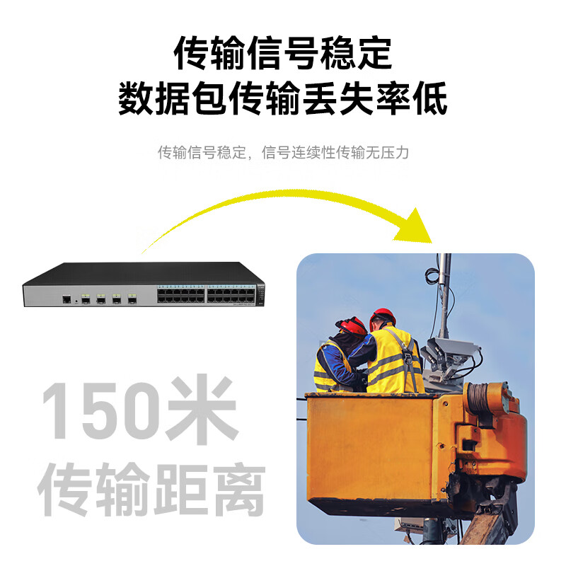 胜为（shengwei） 百兆监控网络摄像机POE分离器网线供电模块标准POE分离器48V转12V监控转接头加强型 CPOE12FE