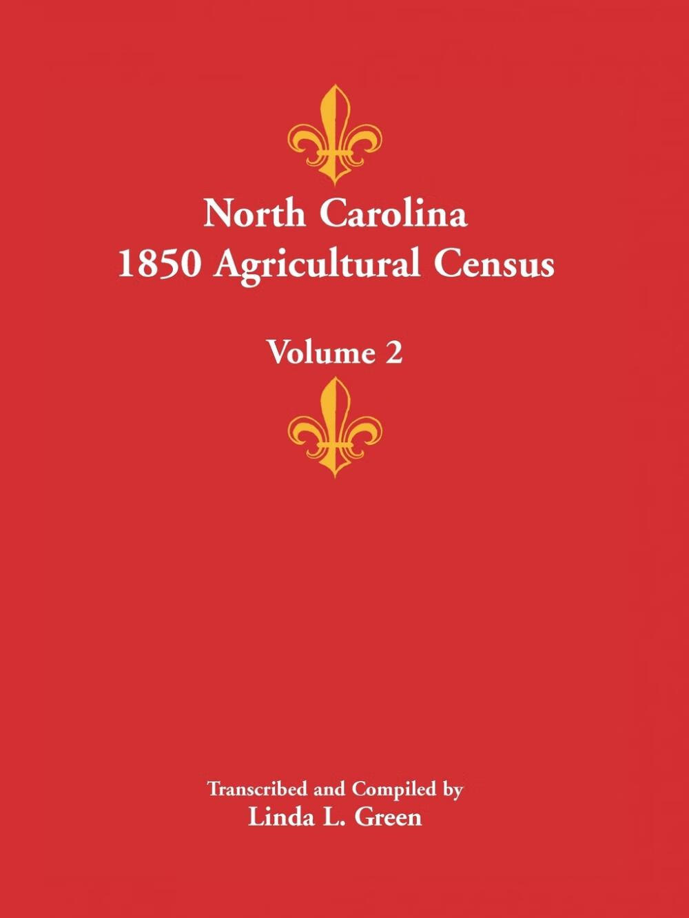 【预售 按需印刷】north carolina 1850 agricultural census