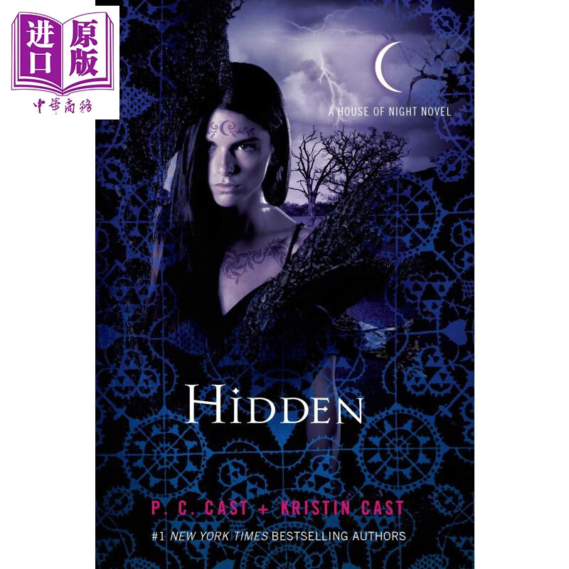 隐秘 pc cast小说 英文原版 hidden 国际畅销书作家 pc cast