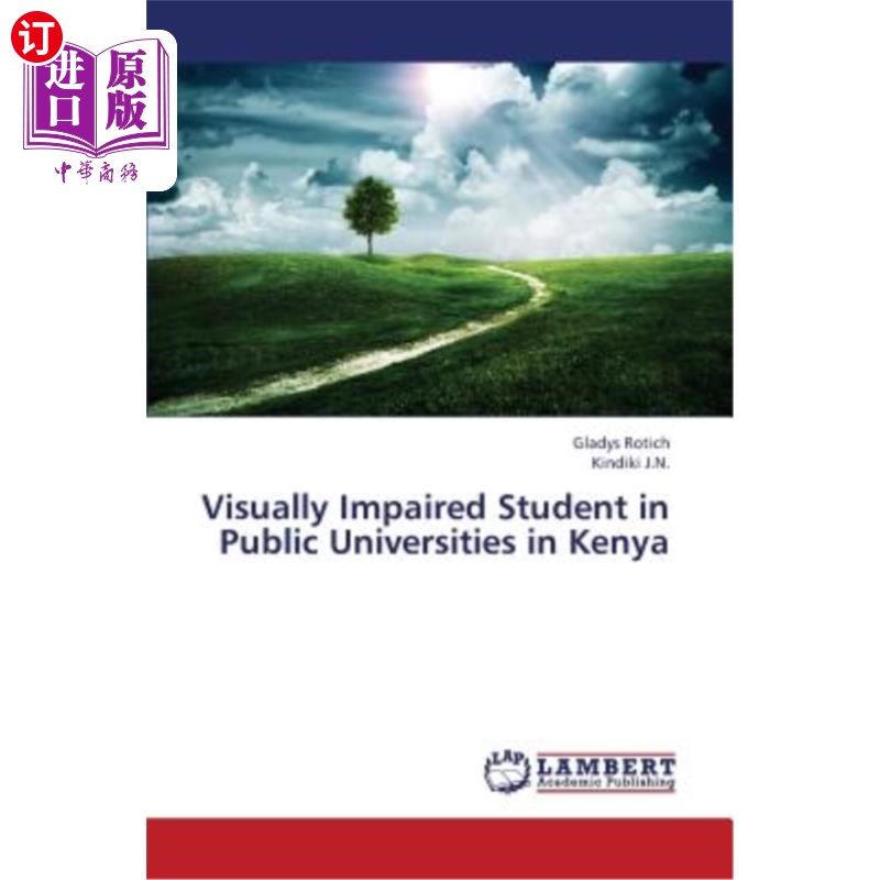 海外直订visually impaired student in public universities in