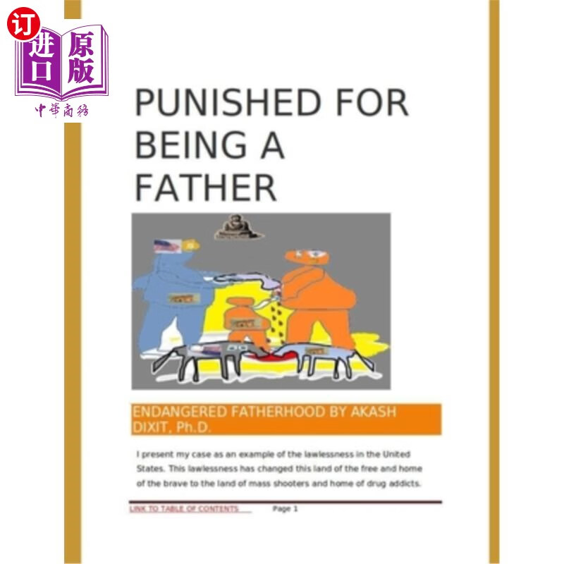 海外直订punished for being a father: endangered fatherhood 作为