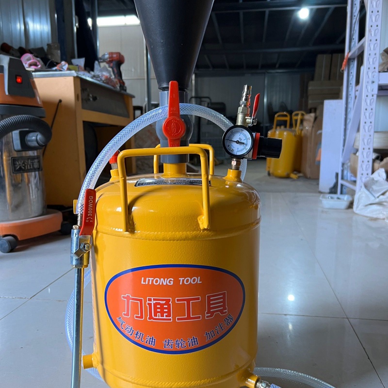 惠利得定制适用气动机油齿轮油加注器加油机手压式手摇泵抽油机变速箱