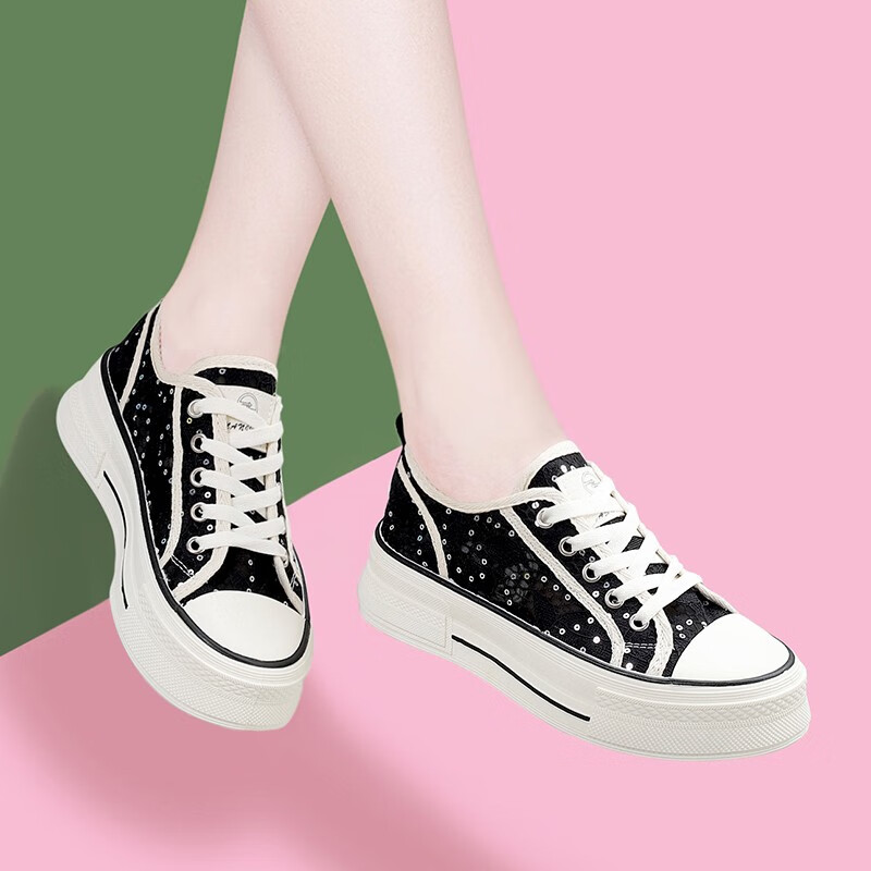 古奇天伦(guciheaven)小白鞋2023春季新品女鞋板鞋韩版休闲鞋女百搭