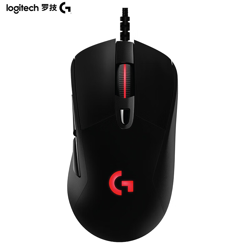 罗技（G）G403 游戏鼠标 HERO升级版 有线鼠标 RGB 吃鸡鼠标 绝地求生 25600DPI FPS鼠标 压枪怪