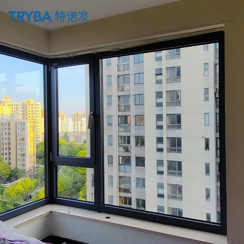 特诺发lw70昕丽系列封阳台落地窗隔音保温窗内开内倒外开窗3小时快速