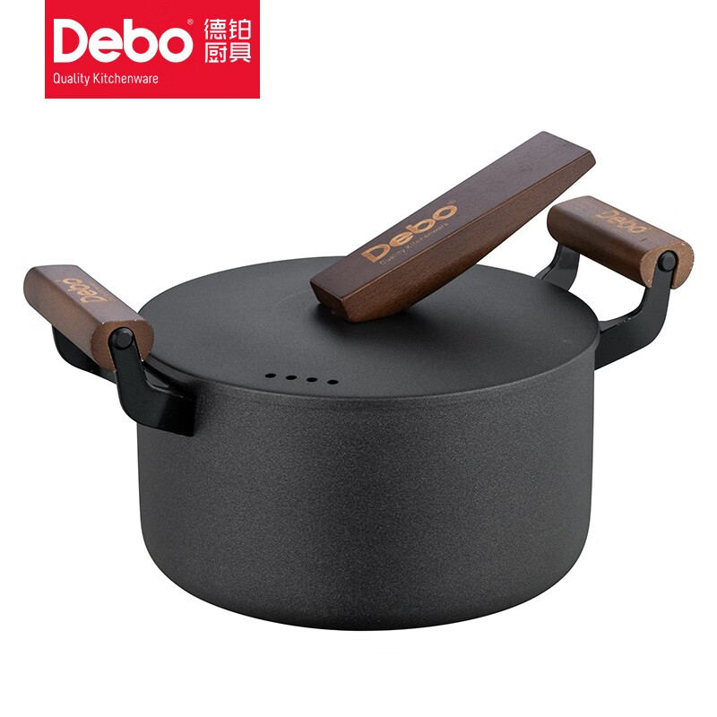 Debo德铂套装锅煎锅汤锅炒锅26cm、22cm、30cm