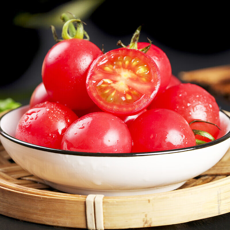 饭小鲜山东贝贝圣女果小西红柿2kg 新鲜水果蔬菜 千禧小柿子 贝贝品种