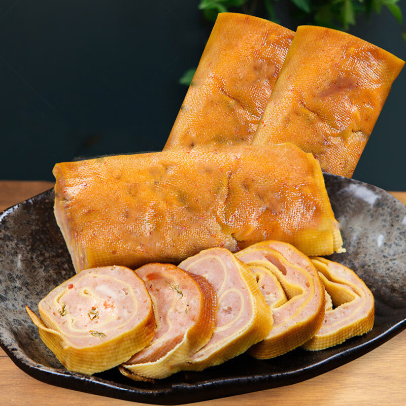 轻即蛋白金丝豆皮鸡胸肉卷低鸡胸量餐饱健身解馋饿零食 金丝豆皮肉卷2