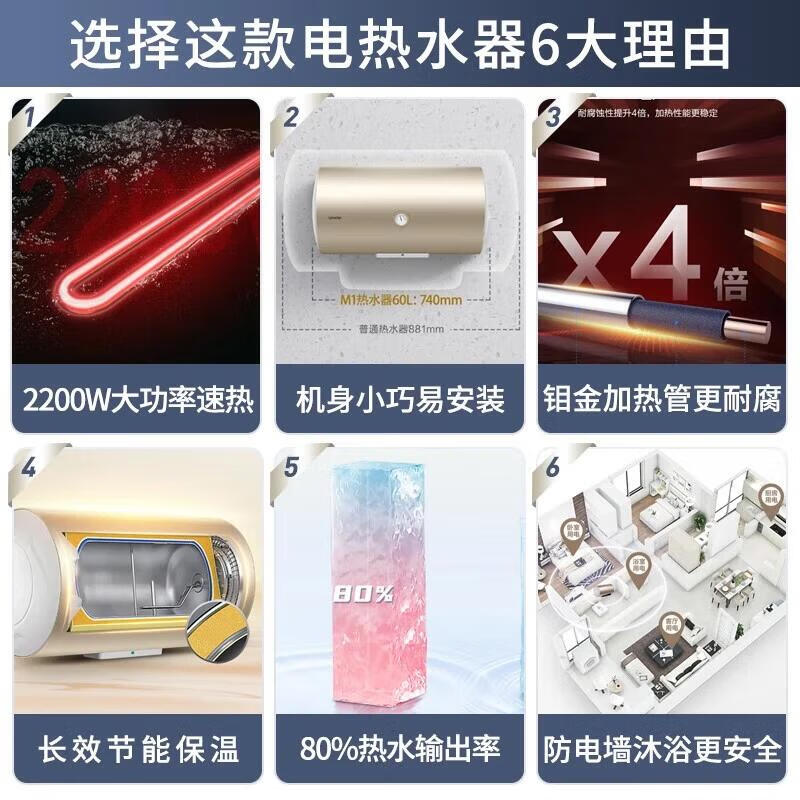 电热水器品牌排行前十名:精选这10款速热节能爆款机型-图片9