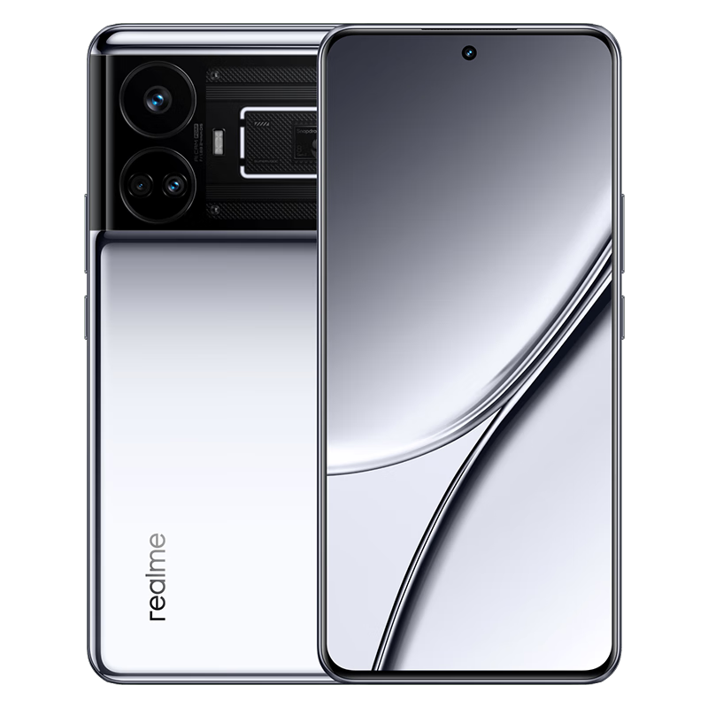 realme 真我 GT5 5G手机 12GB+256GB 流银幻镜 150W版 第二代骁龙8
