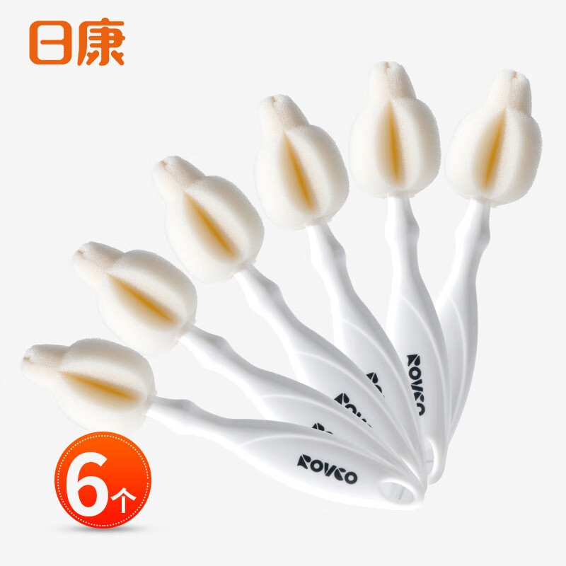 �տ���rikang���๦����ת��ƿ���ˢ��װ Ӥ�׶�����ˢ��ƿˢ����ˢ ��6��װ ����������ˢ 46.08Ԫ