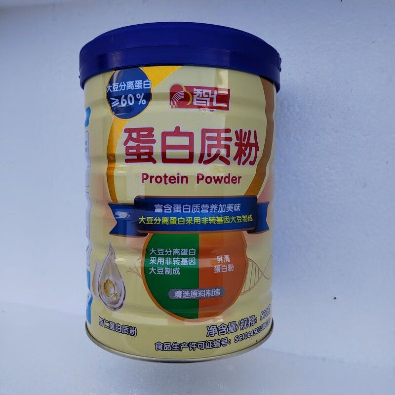 食芳溢智仁 蛋白质粉500克罐装1月新日期 1罐