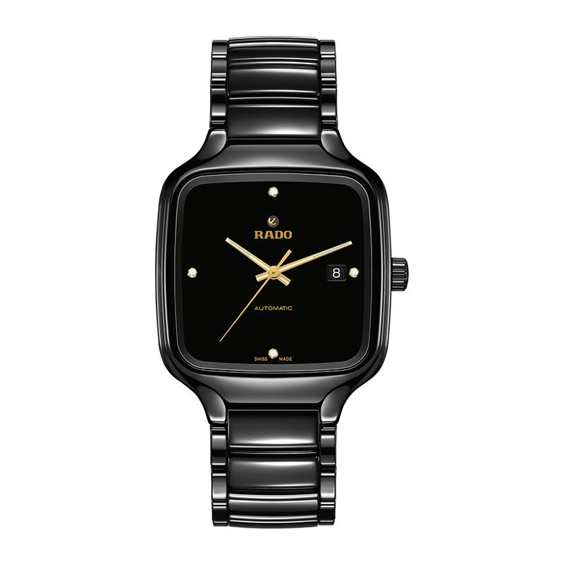 雷达（RADO）瑞士手表真我系列陶瓷机械男表商务百搭