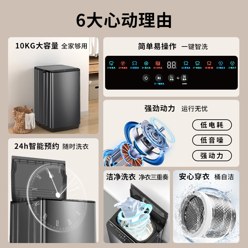 波轮洗衣机哪些性价比高？全面评测，2024建议买这10款-图片2