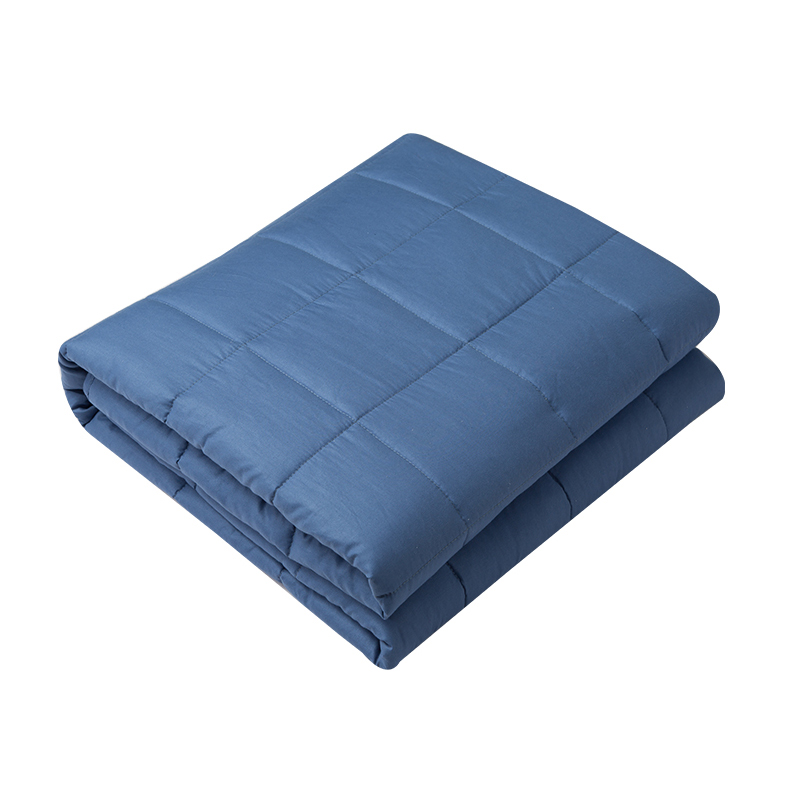 AMY GARDEN 美国重力毯重力减压被Gravity重力解压被拒绝失眠压力被夏款被子 被芯+被套【释放压力柔软贴身】 150*200CM 18磅 适合体重75-85KG