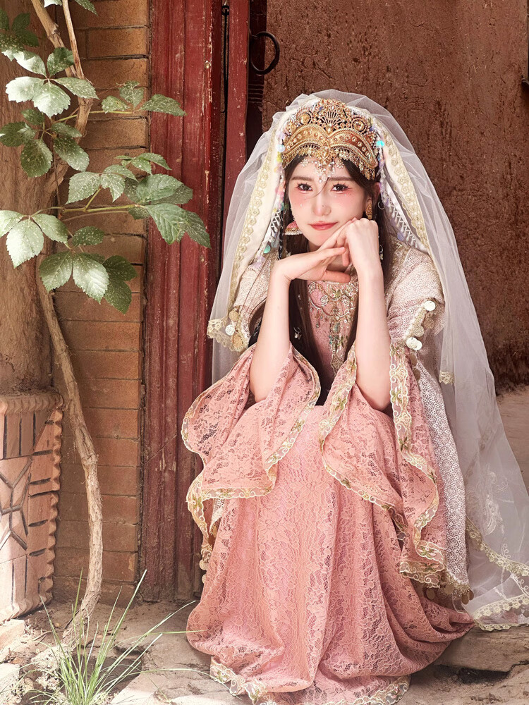 追玥梦少数民族服装新疆少女维吾尔族服装蒙古公主异域风情民族服饰