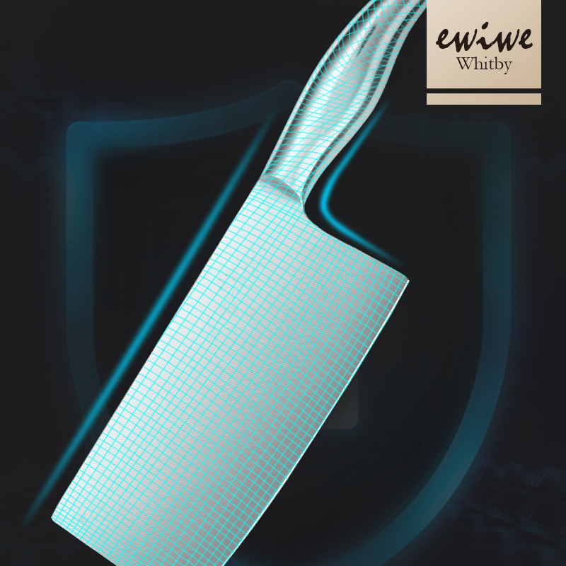 EWIWE全不锈钢材质六件套刀具套装厨房家用刀具切菜切肉可拆卸刀架 可拆卸刀架/六件套 6件套